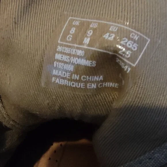 CLARKS, Mid-Top Boot, Canvas Sneaker, 8 - Picture 7 of 9